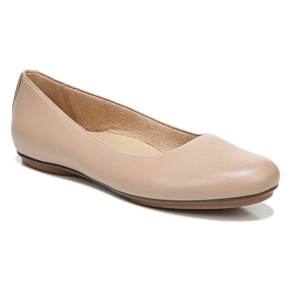 Naturalizer Maxwell Ballet Flat - Crème Brulee Leather Naturalizer Maxwell Ballet Flat - Crème Brulee Leather