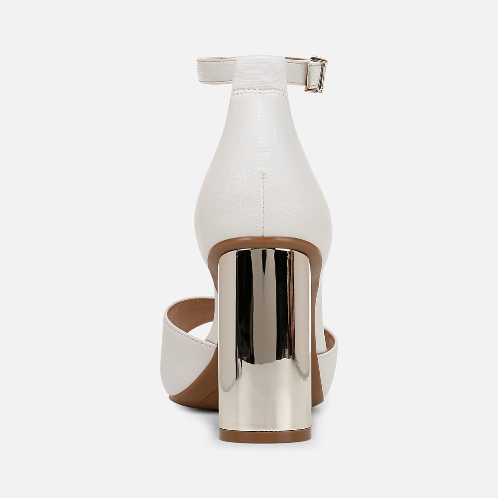 Naturalizer Malia Dress Sandal - Warm White Faux Leather Naturalizer Malia Dress Sandal - Warm White Faux Leather