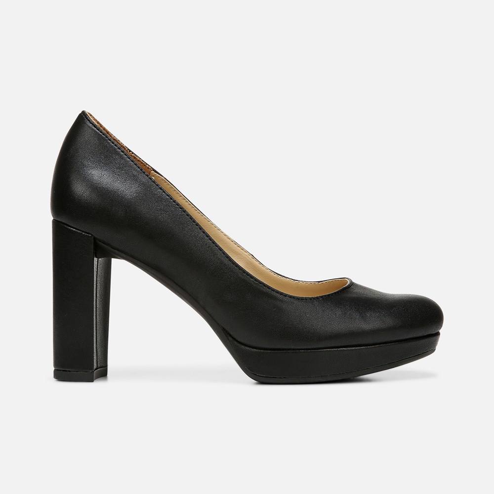 Naturalizer Berlin Pump - Black Synthetic Naturalizer Berlin Pump - Black Synthetic