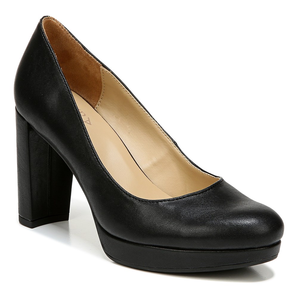 Naturalizer Berlin Pump - Black Synthetic Naturalizer Berlin Pump - Black Synthetic