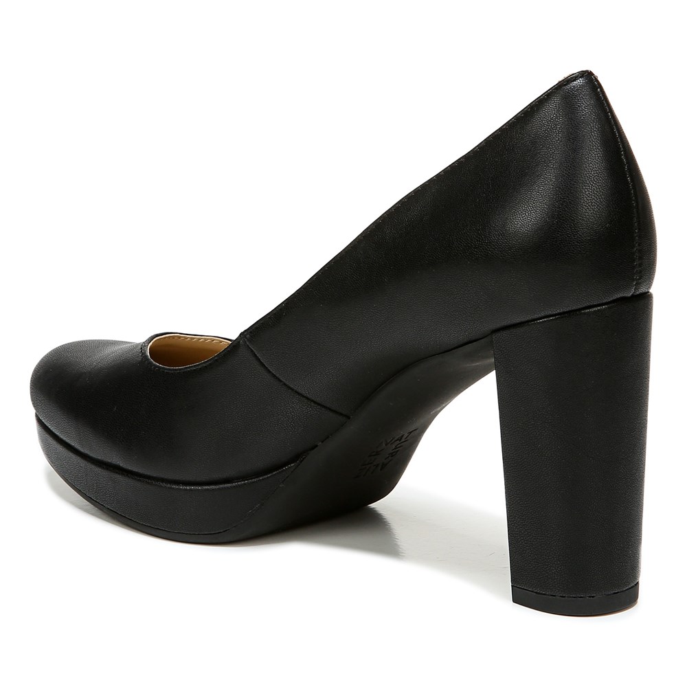 Naturalizer Berlin Pump - Black Synthetic Naturalizer Berlin Pump - Black Synthetic