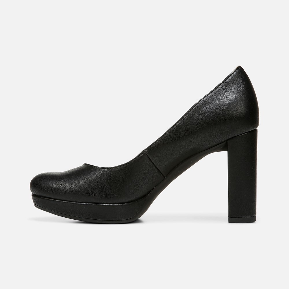 Naturalizer Berlin Pump - Black Synthetic Naturalizer Berlin Pump - Black Synthetic