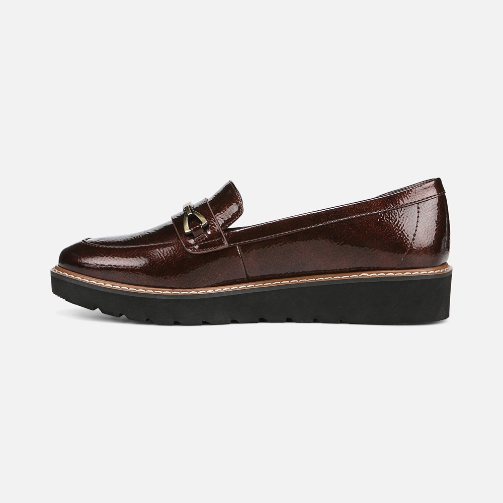 Naturalizer Elin Loafer - Cinnamon Brown Faux Leather Naturalizer Elin Loafer - Cinnamon Brown Faux Leather