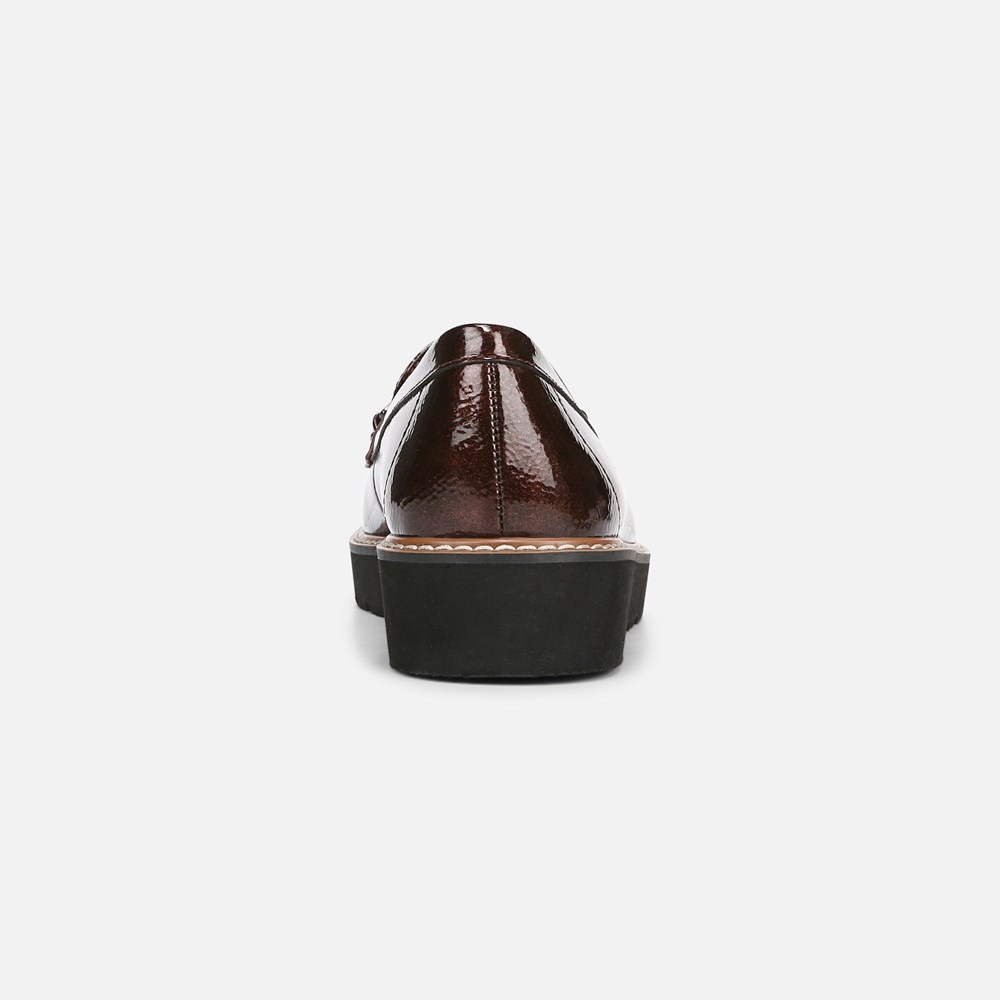 Naturalizer Elin Loafer - Cinnamon Brown Faux Leather Naturalizer Elin Loafer - Cinnamon Brown Faux Leather