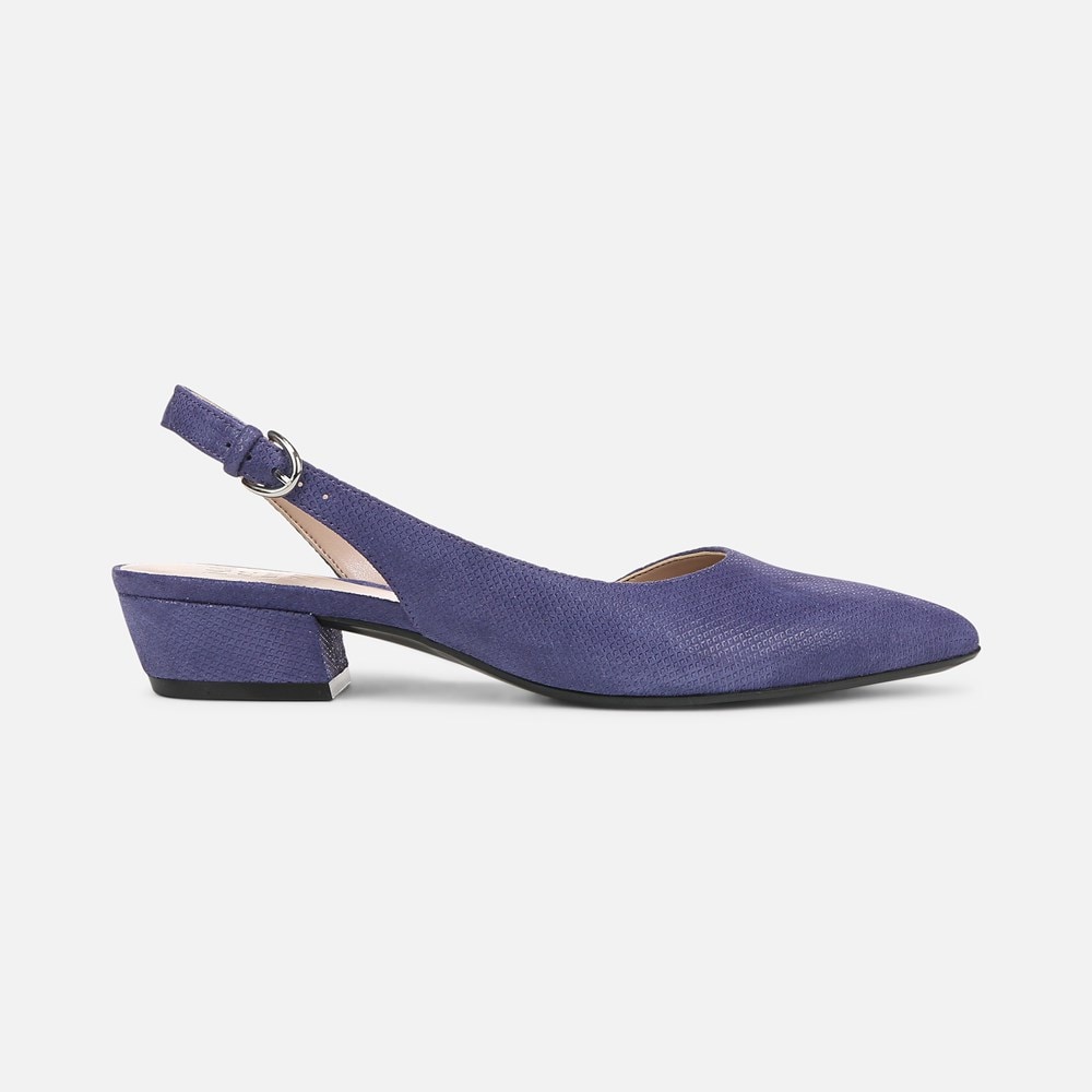 Naturalizer Banks Pointed Toe Flat - Future Dusk Blue Suede Naturalizer Banks Pointed Toe Flat - Future Dusk Blue Suede