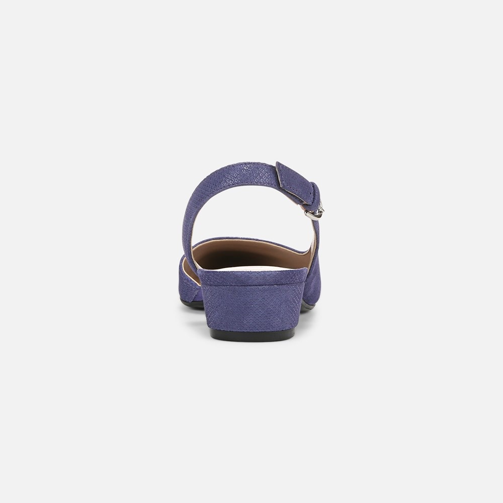 Naturalizer Banks Pointed Toe Flat - Future Dusk Blue Suede Naturalizer Banks Pointed Toe Flat - Future Dusk Blue Suede