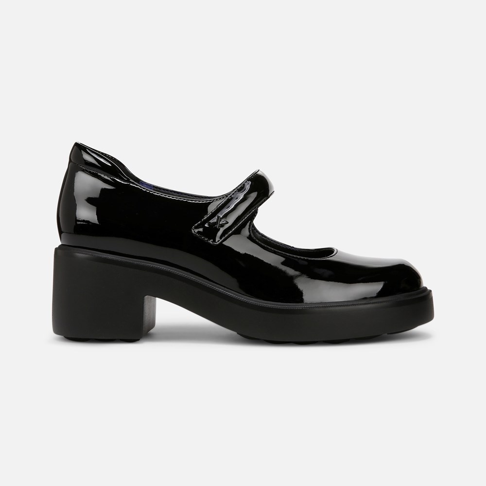 Naturalizer Amanda Mary Jane - Black Patent Faux Leather Naturalizer Amanda Mary Jane - Black Patent Faux Leather