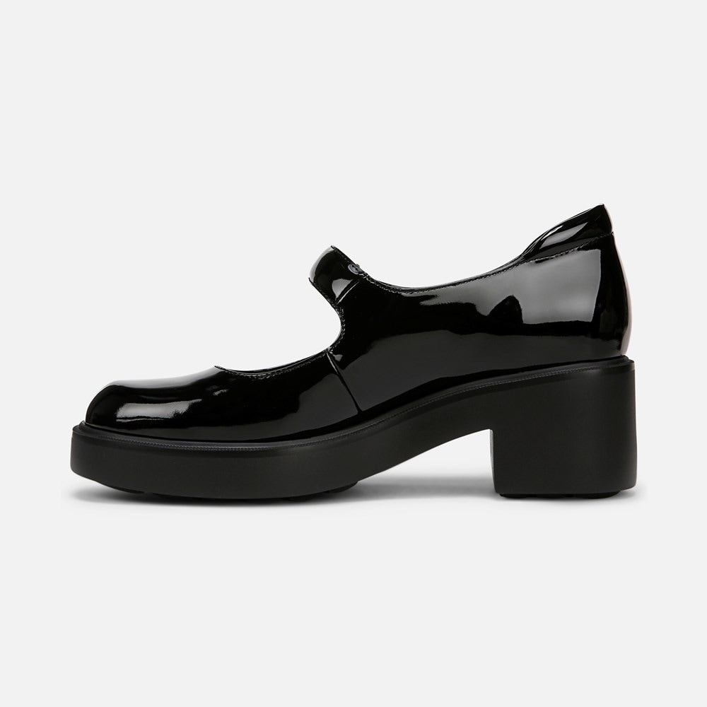 Naturalizer Amanda Mary Jane - Black Patent Faux Leather Naturalizer Amanda Mary Jane - Black Patent Faux Leather