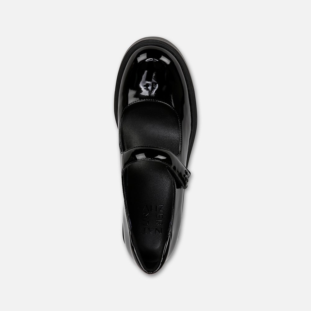 Naturalizer Amanda Mary Jane - Black Patent Faux Leather Naturalizer Amanda Mary Jane - Black Patent Faux Leather