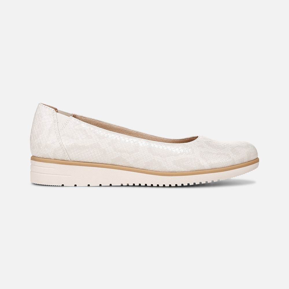 Naturalizer SOUL Idea Ballet Flat - Beige Snake Print Faux Leather