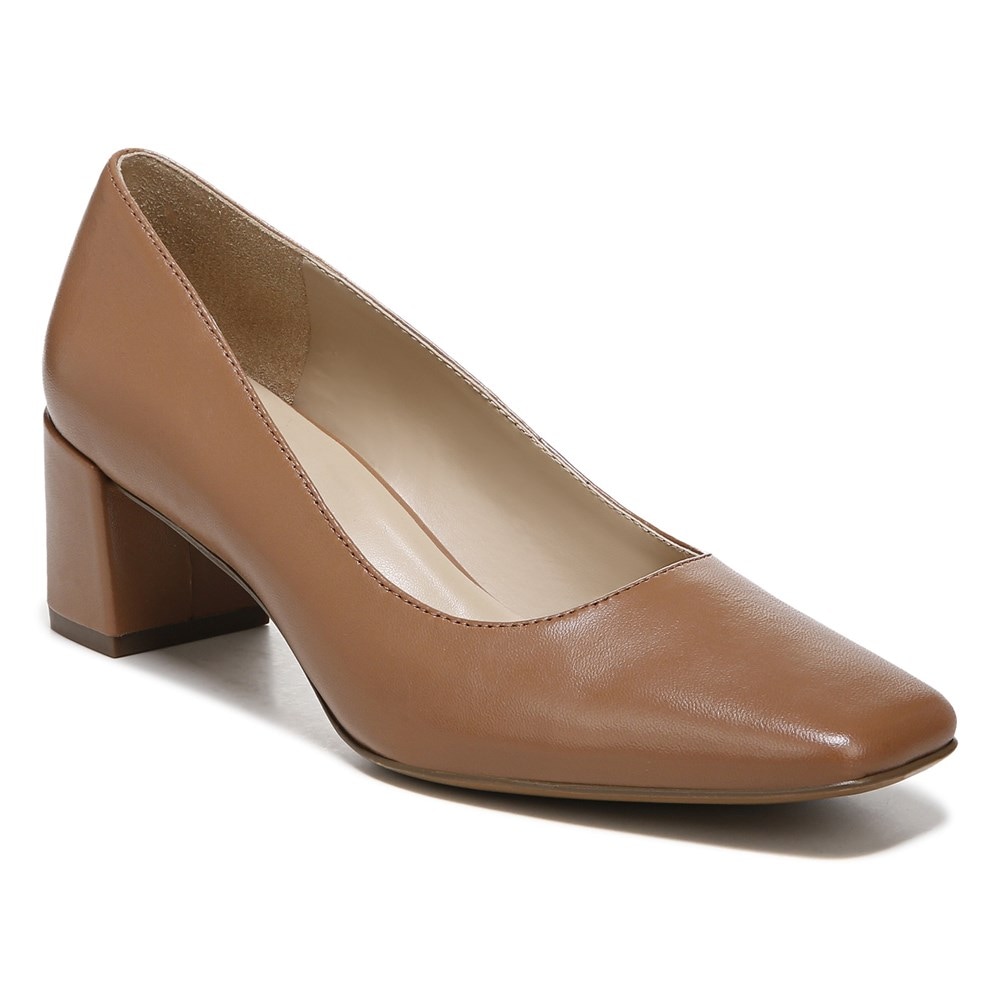 Naturalizer Karina Pump - English Tea Brown Leather Naturalizer Karina Pump - English Tea Brown Leather