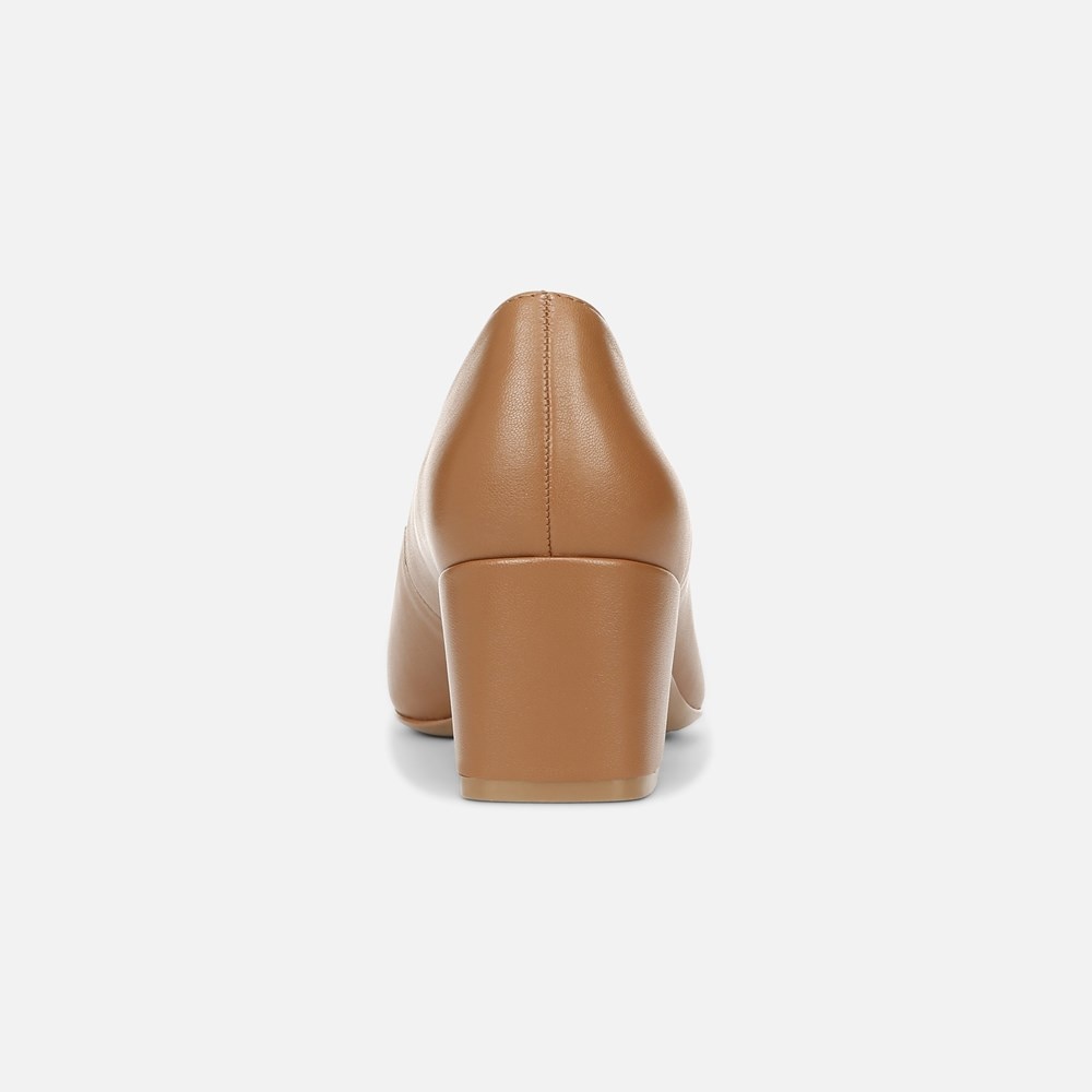 Naturalizer Karina Pump - English Tea Brown Leather Naturalizer Karina Pump - English Tea Brown Leather