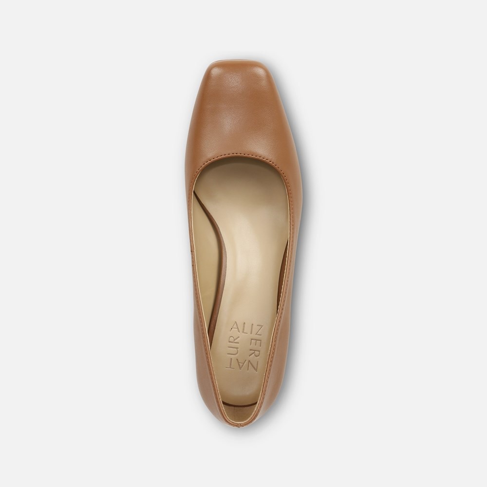 Naturalizer Karina Pump - English Tea Brown Leather Naturalizer Karina Pump - English Tea Brown Leather