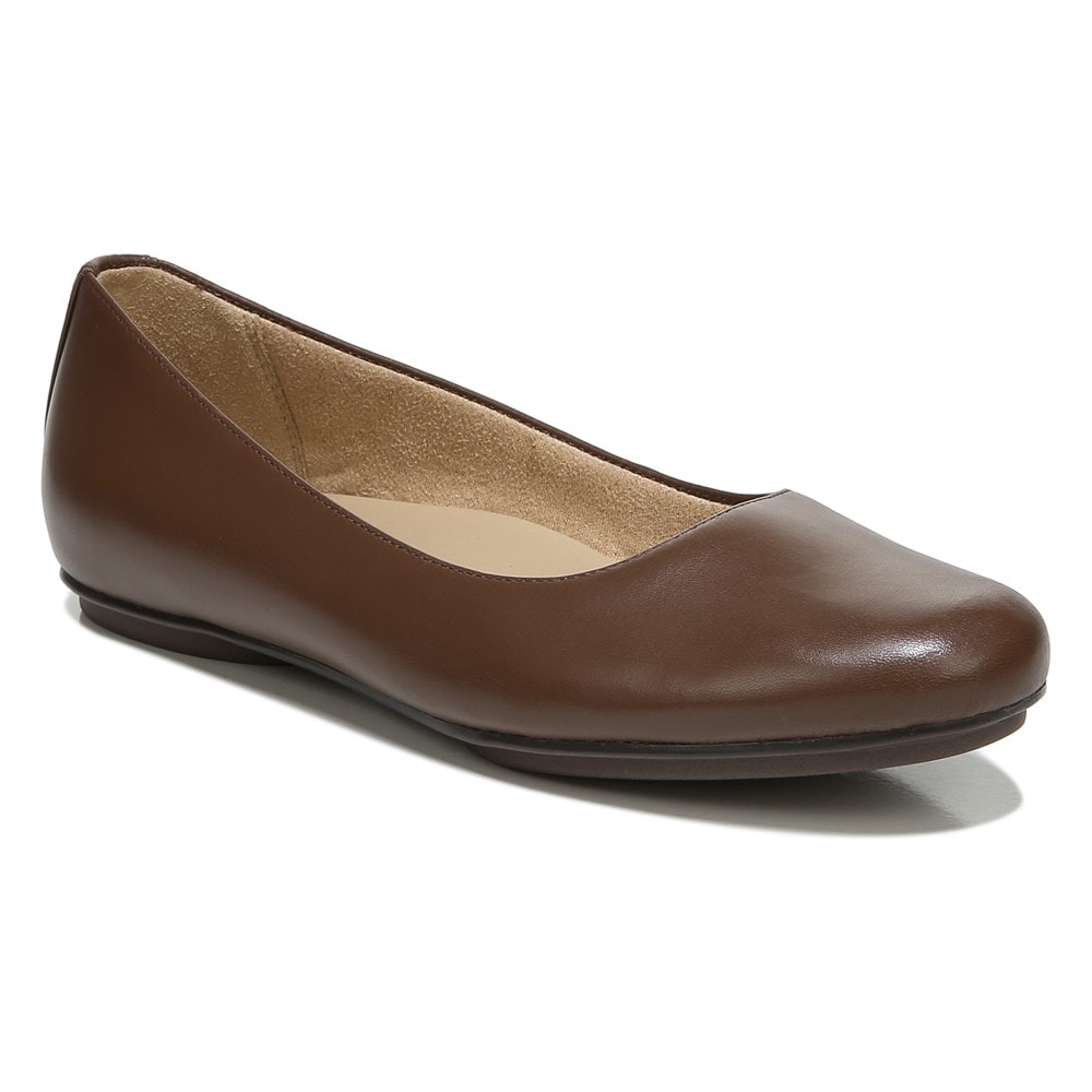 Naturalizer Maxwell Ballet Flat - Cocoa Leather Naturalizer Maxwell Ballet Flat - Cocoa Leather