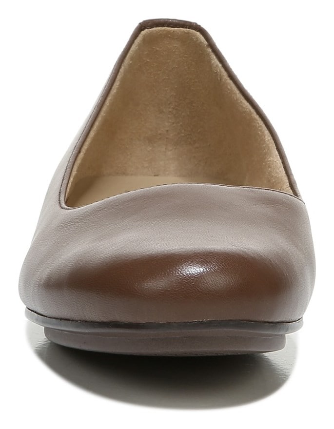 Naturalizer Maxwell Ballet Flat - Cocoa Leather Naturalizer Maxwell Ballet Flat - Cocoa Leather