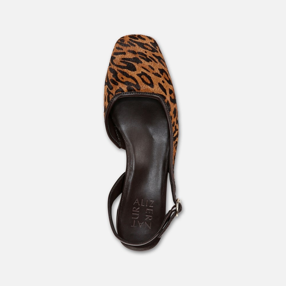 Naturalizer Jayla Slingback Pump - Brown Multi Leather Naturalizer Jayla Slingback Pump - Brown Multi Leather