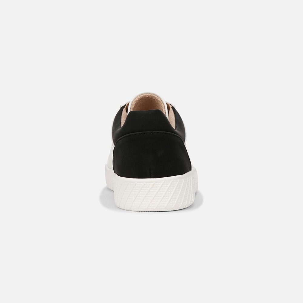 Naturalizer SOUL Neela Sneaker - White/Black Faux Leather