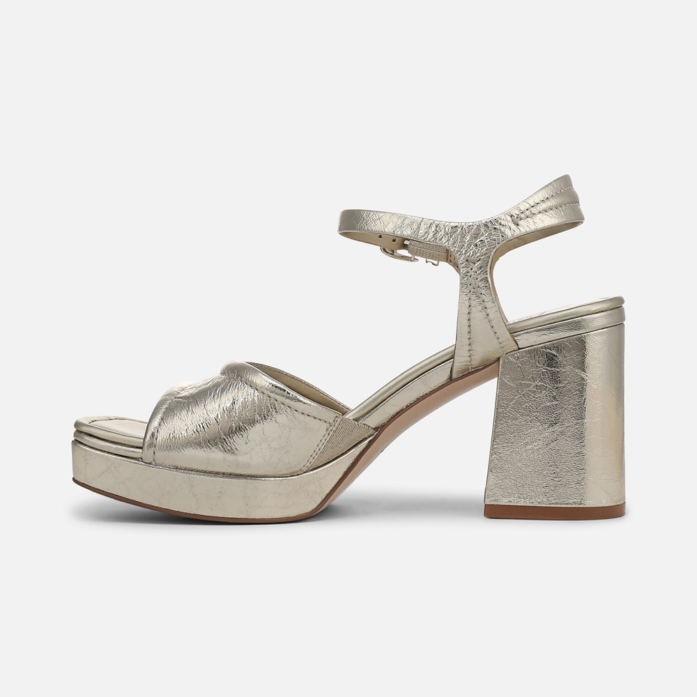 Naturalizer 27 EDIT Paloma Platform Sandal - Champagne Leather Naturalizer 27 EDIT Paloma Platform Sandal - Champagne Leather