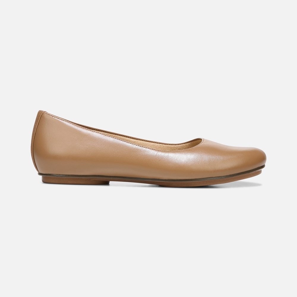 Naturalizer Maxwell Ballet Flat - Cafe Leather Naturalizer Maxwell Ballet Flat - Cafe Leather