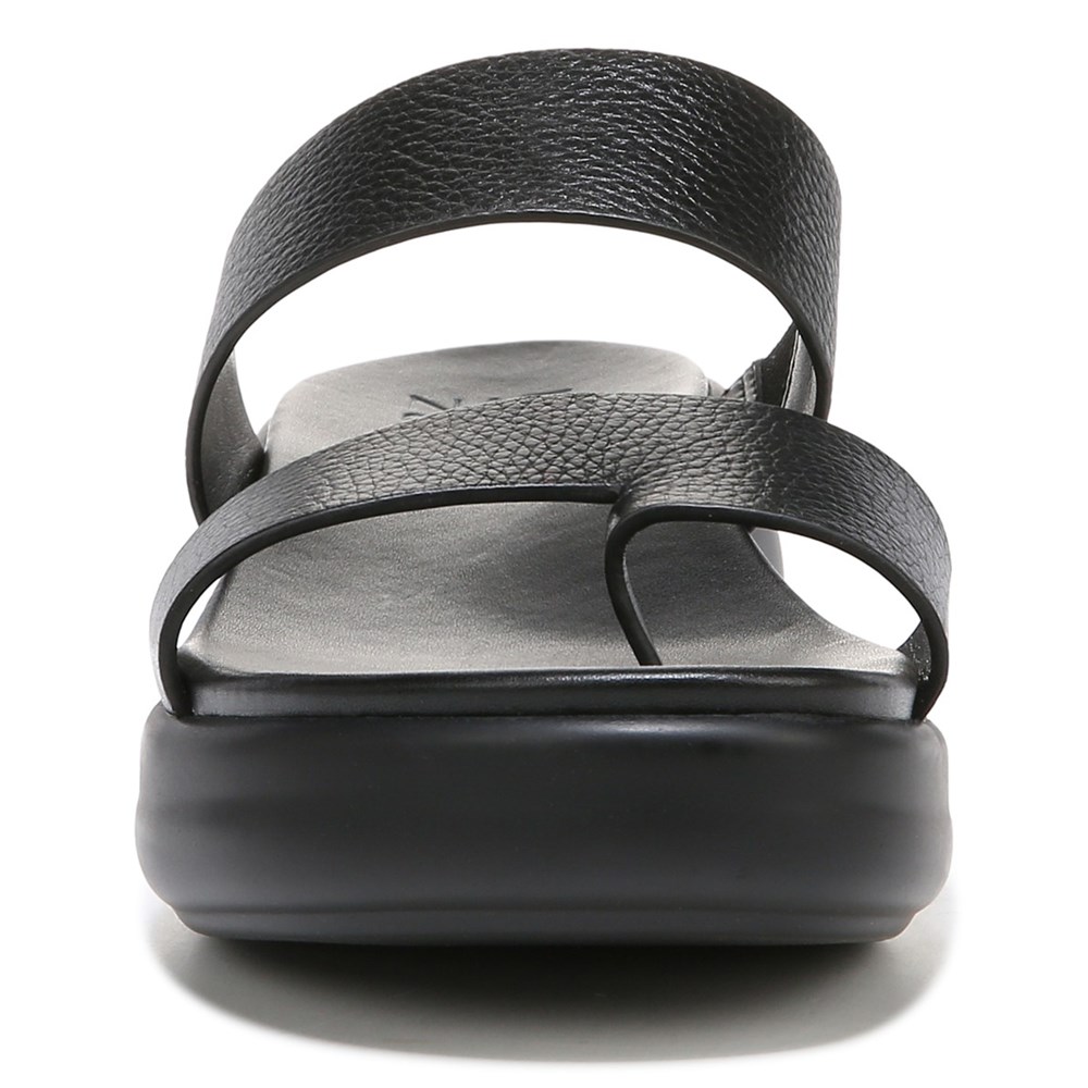 Naturalizer Drift 2 Sandal - Black Leather Naturalizer Drift 2 Sandal - Black Leather