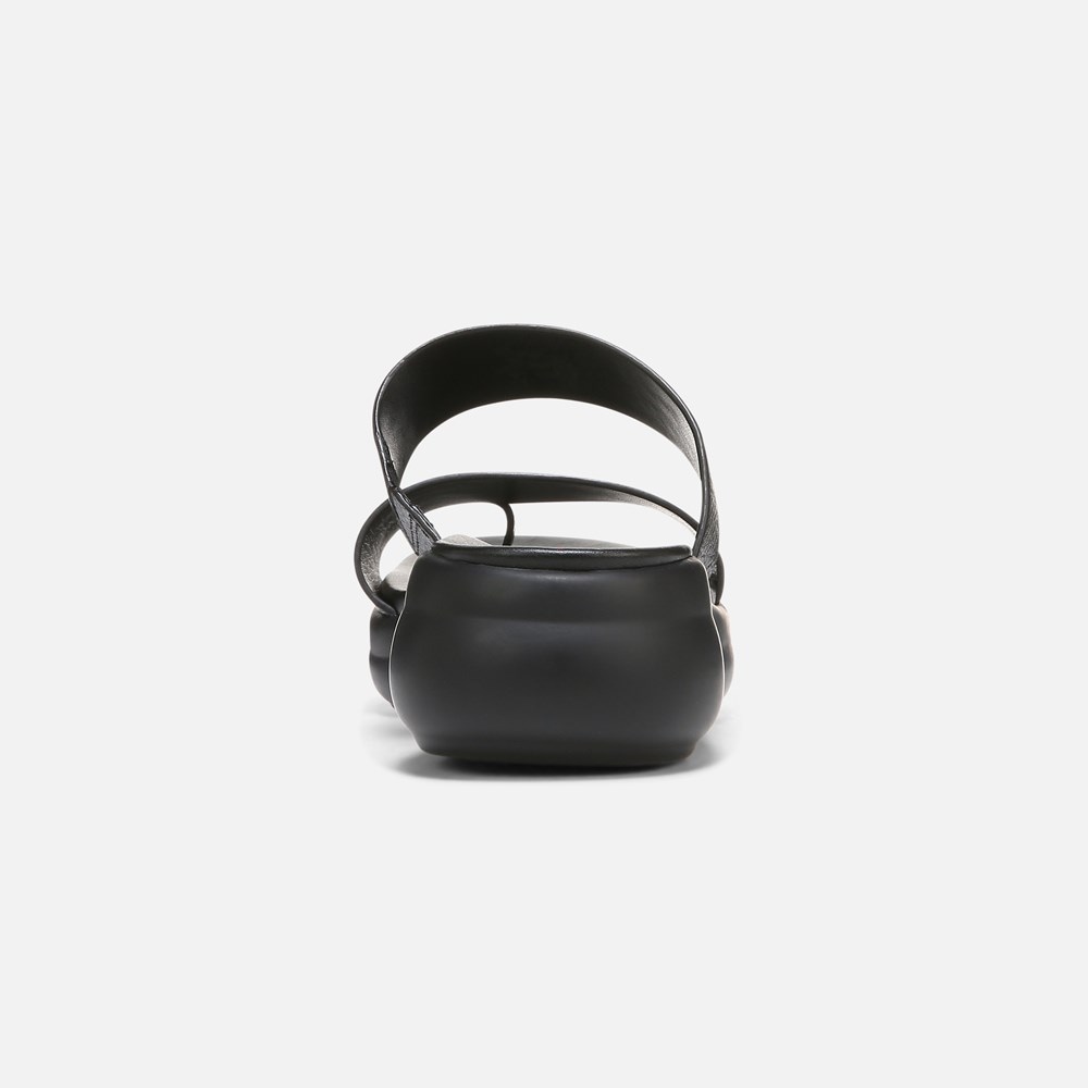 Naturalizer Drift 2 Sandal - Black Leather Naturalizer Drift 2 Sandal - Black Leather