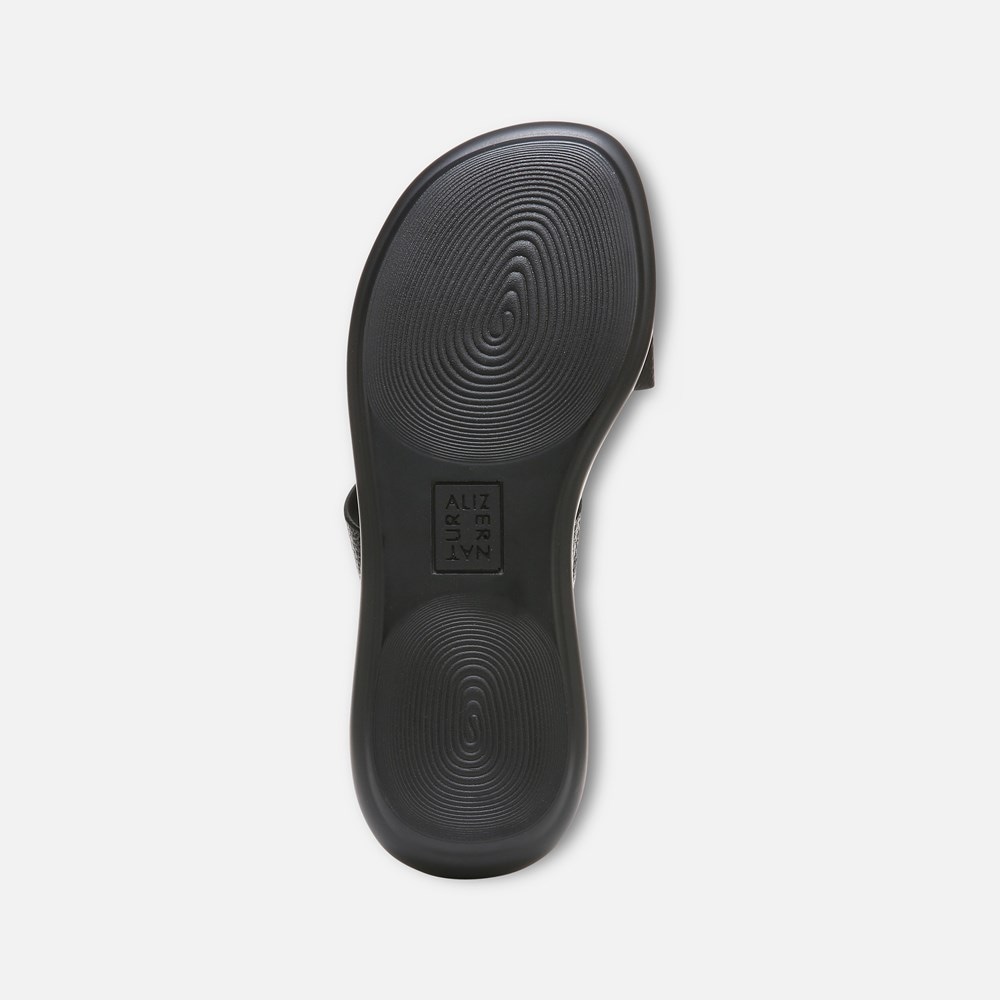 Naturalizer Drift 2 Sandal - Black Leather Naturalizer Drift 2 Sandal - Black Leather