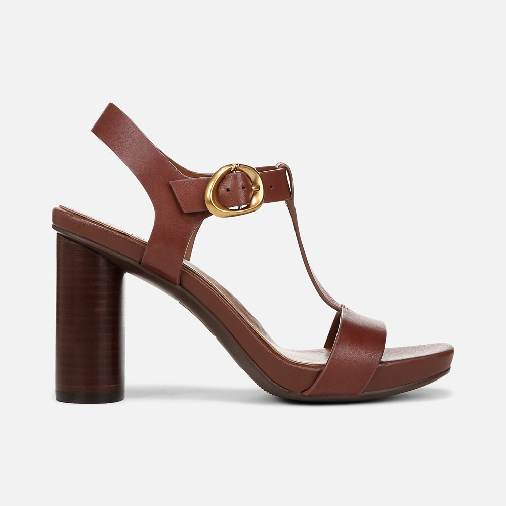 Naturalizer Jordis Dress Sandal - Cappuccino Brown Leather Naturalizer Jordis Dress Sandal - Cappuccino Brown Leather
