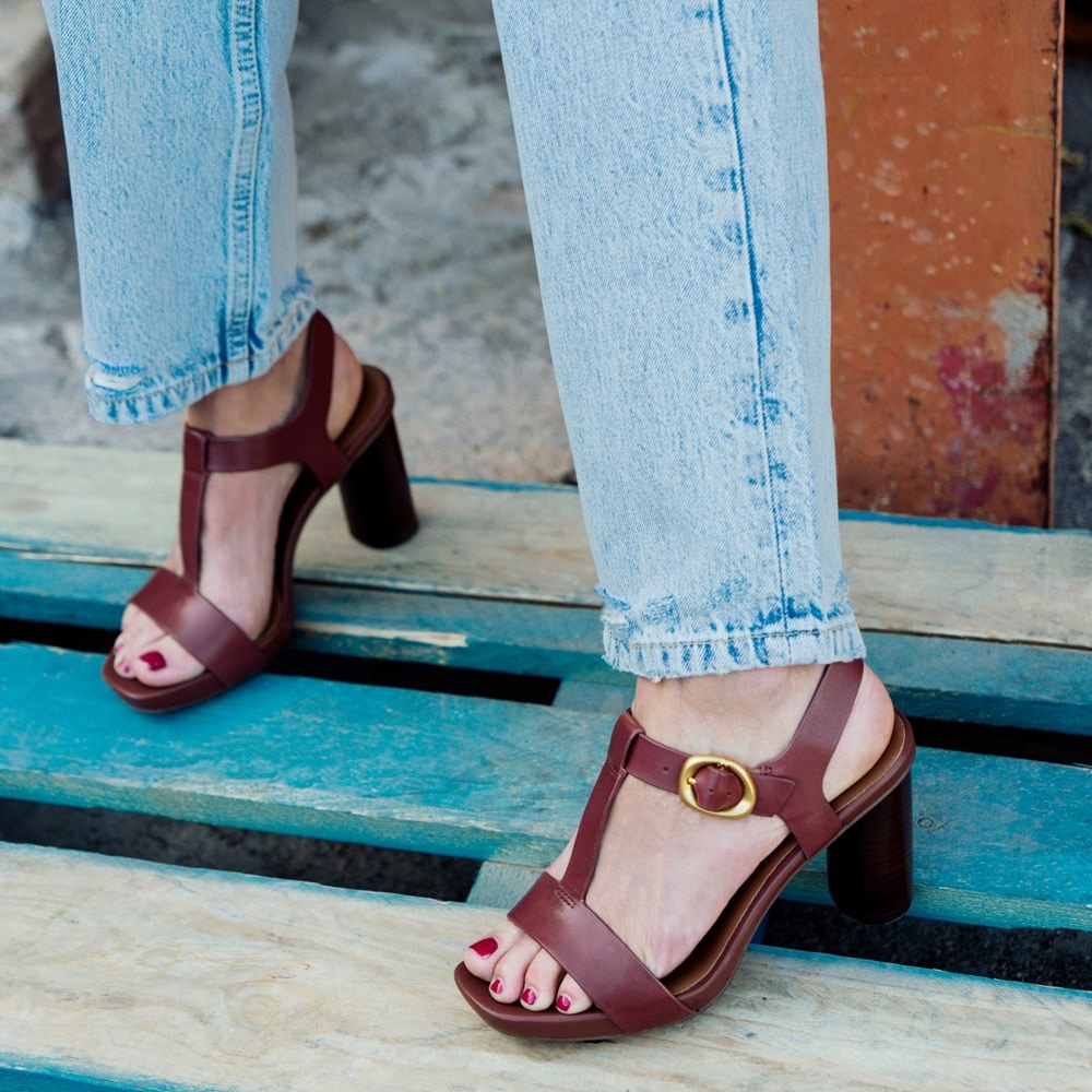 Naturalizer Jordis Dress Sandal - Cappuccino Brown Leather Naturalizer Jordis Dress Sandal - Cappuccino Brown Leather