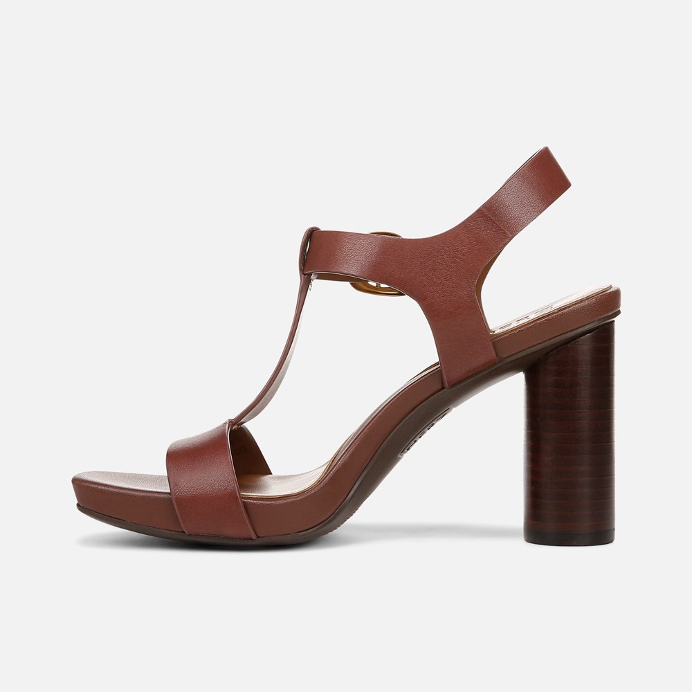 Naturalizer Jordis Dress Sandal - Cappuccino Brown Leather Naturalizer Jordis Dress Sandal - Cappuccino Brown Leather