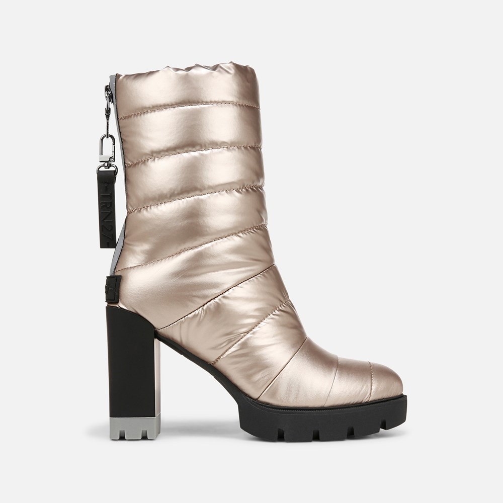 Naturalizer Think Royln Crosswalk Water Repellent Bootie - Cashmere High Shine Nylon Naturalizer Think Royln Crosswalk Water Repellent Bootie - Cashmere High Shine Nylon