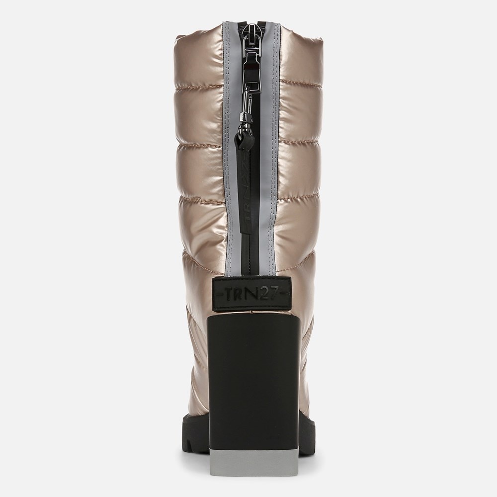 Naturalizer Think Royln Crosswalk Water Repellent Bootie - Cashmere High Shine Nylon Naturalizer Think Royln Crosswalk Water Repellent Bootie - Cashmere High Shine Nylon