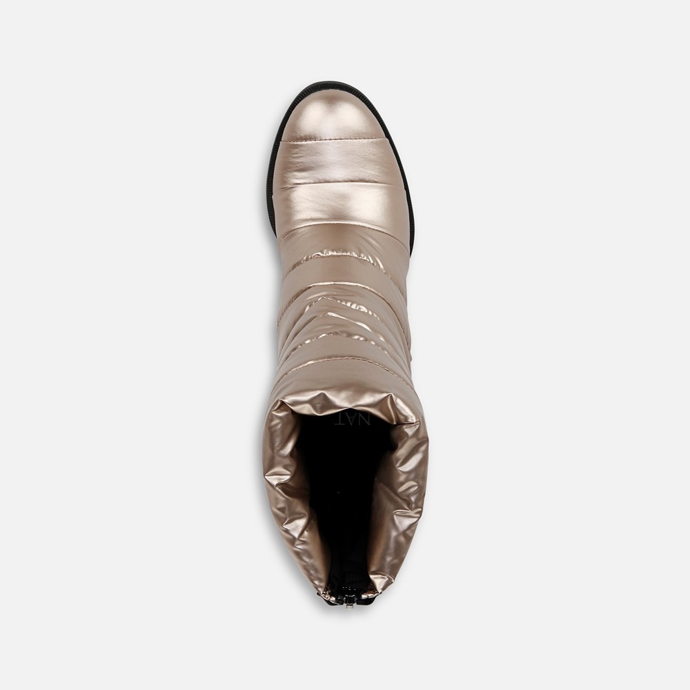 Naturalizer Think Royln Crosswalk Water Repellent Bootie - Cashmere High Shine Nylon Naturalizer Think Royln Crosswalk Water Repellent Bootie - Cashmere High Shine Nylon