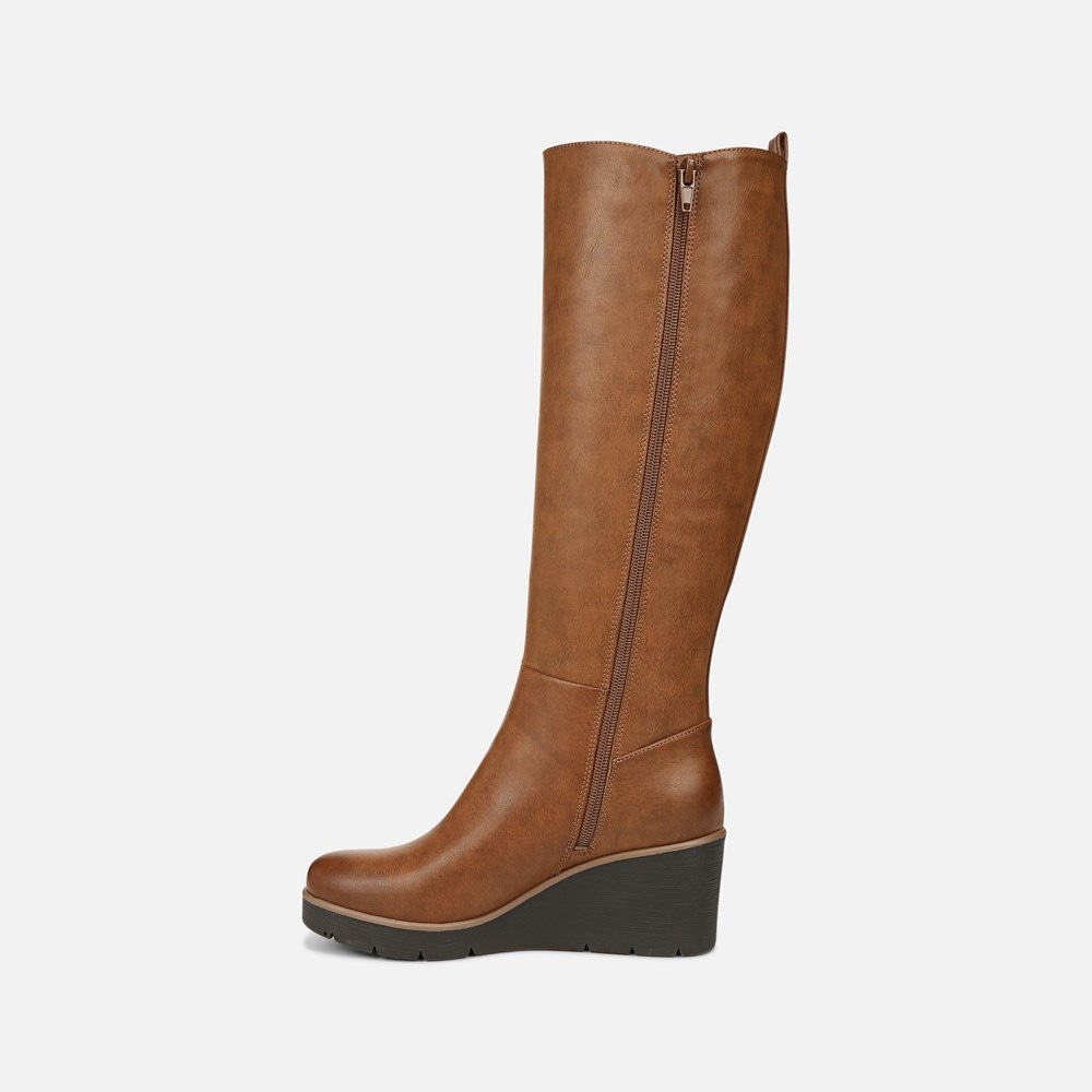 Naturalizer SOUL Adrian Knee High Boot - Toffee Brown Synthetic Naturalizer SOUL Adrian Knee High Boot - Toffee Brown Synthetic