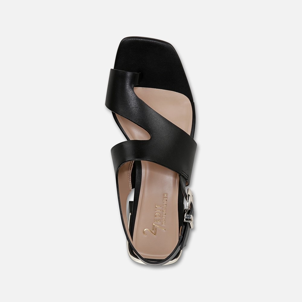 Naturalizer 27 EDIT Audra Dress Sandal - Black Leather Naturalizer 27 EDIT Audra Dress Sandal - Black Leather