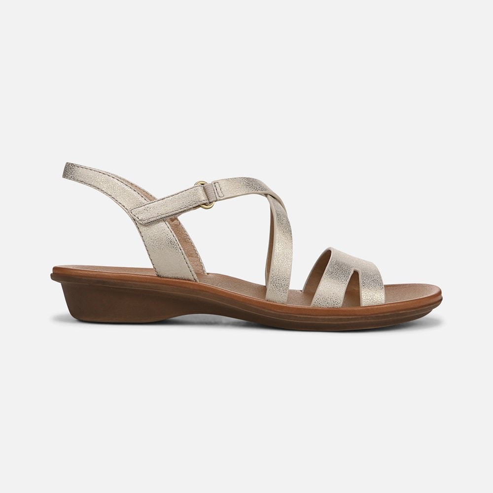 Naturalizer SOUL Shenna Sandal - Gold Faux Leather