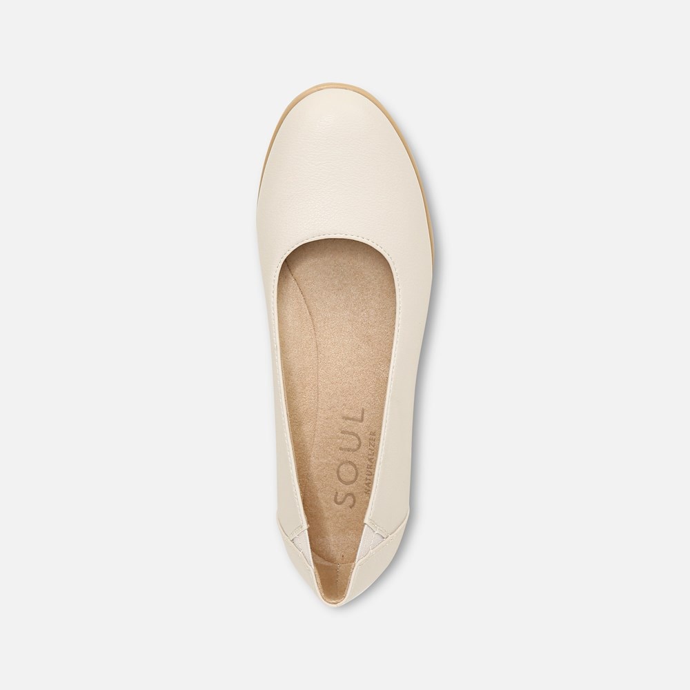 Naturalizer SOUL Idea Ballet Flat - Porcelain Manmade Naturalizer SOUL Idea Ballet Flat - Porcelain Manmade