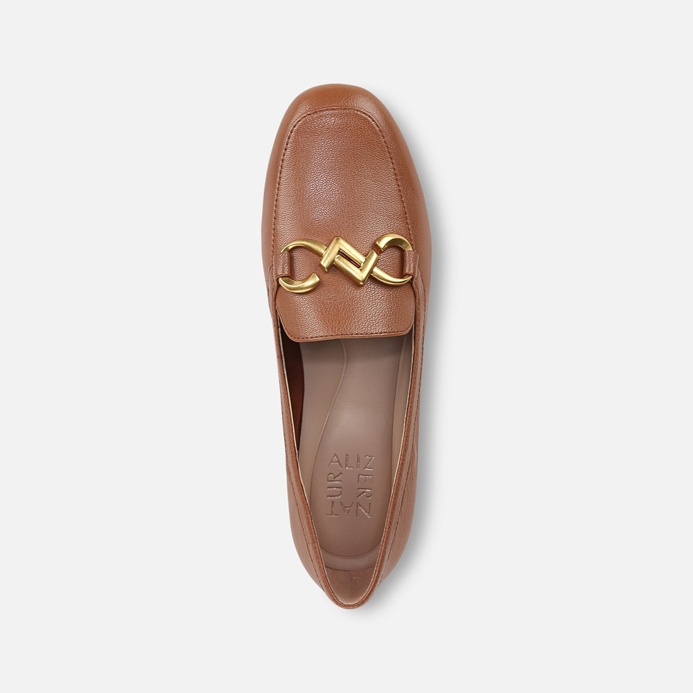 Naturalizer Jovie Bit Loafer - English Tea Brown Leather Naturalizer Jovie Bit Loafer - English Tea Brown Leather