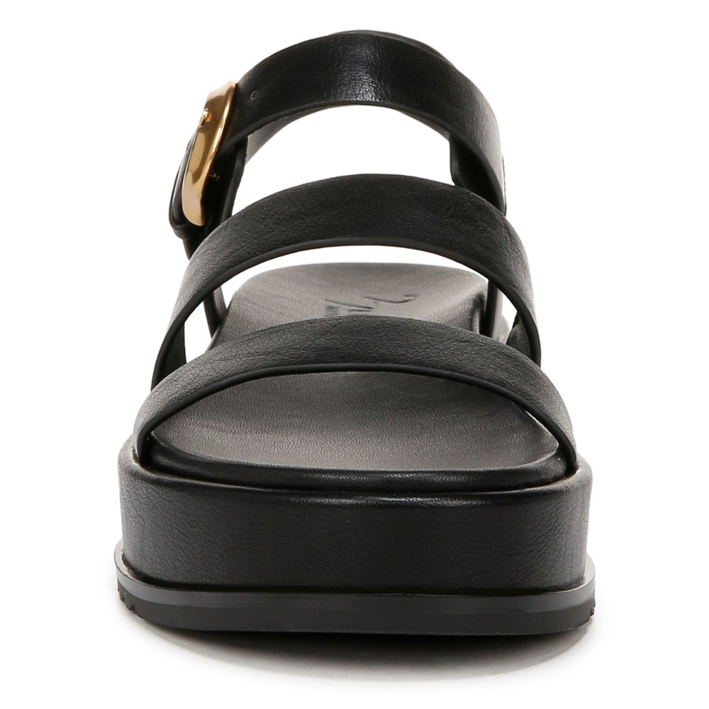 Naturalizer 27 EDIT Zizi Sandal - Black Faux Leather Naturalizer 27 EDIT Zizi Sandal - Black Faux Leather