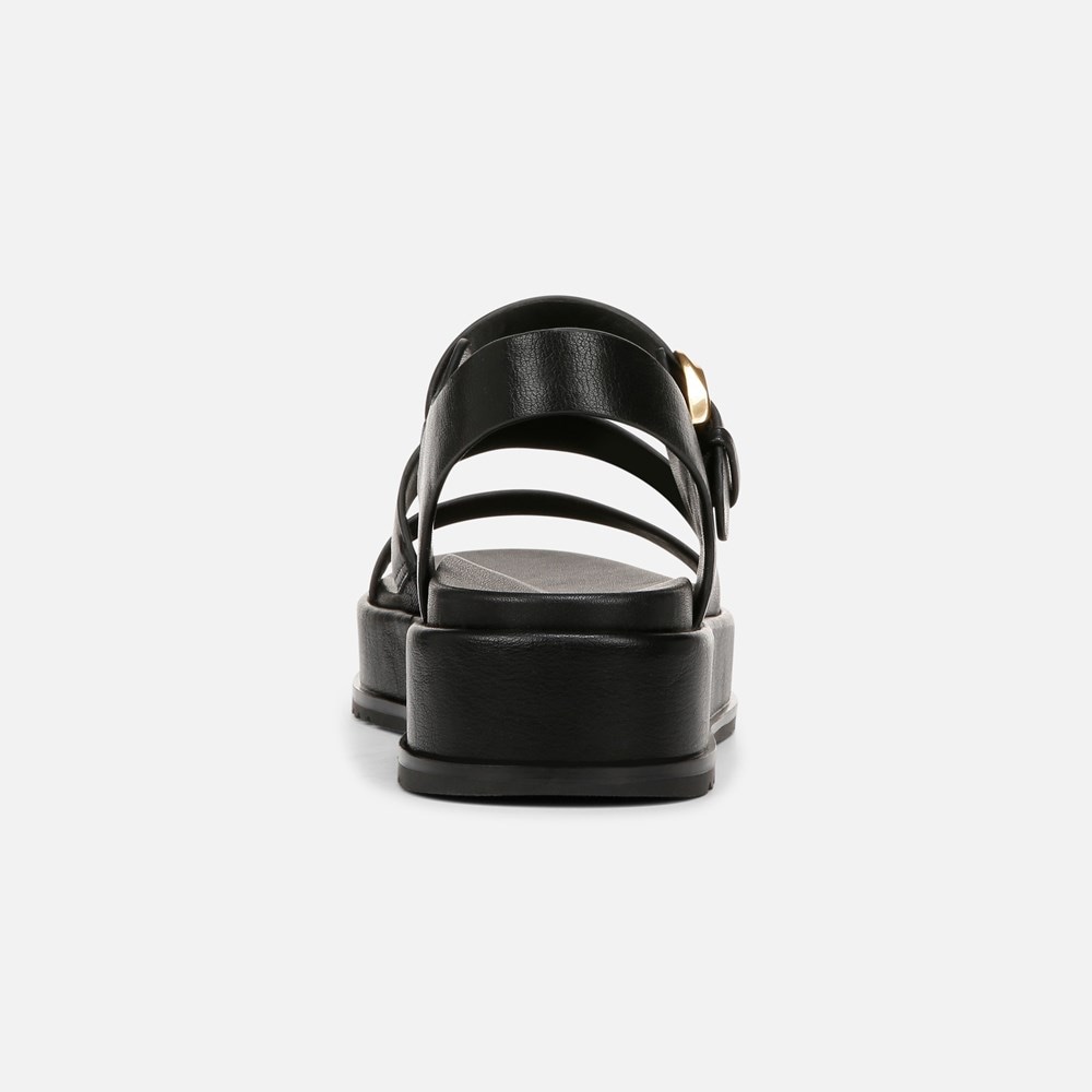 Naturalizer 27 EDIT Zizi Sandal - Black Faux Leather Naturalizer 27 EDIT Zizi Sandal - Black Faux Leather
