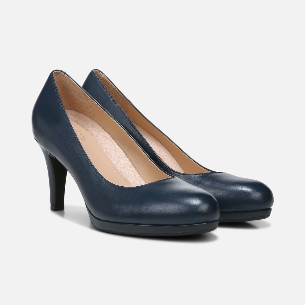 Naturalizer Michelle Pump - Navy Leather