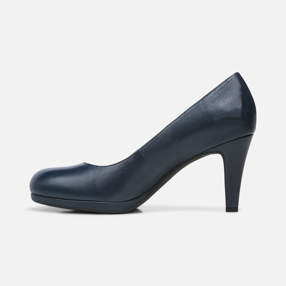 Naturalizer Michelle Pump - Navy Leather Naturalizer Michelle Pump - Navy Leather