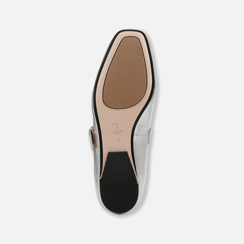 Naturalizer 27 EDIT Carter Mary Jane - Silver Leather Naturalizer 27 EDIT Carter Mary Jane - Silver Leather