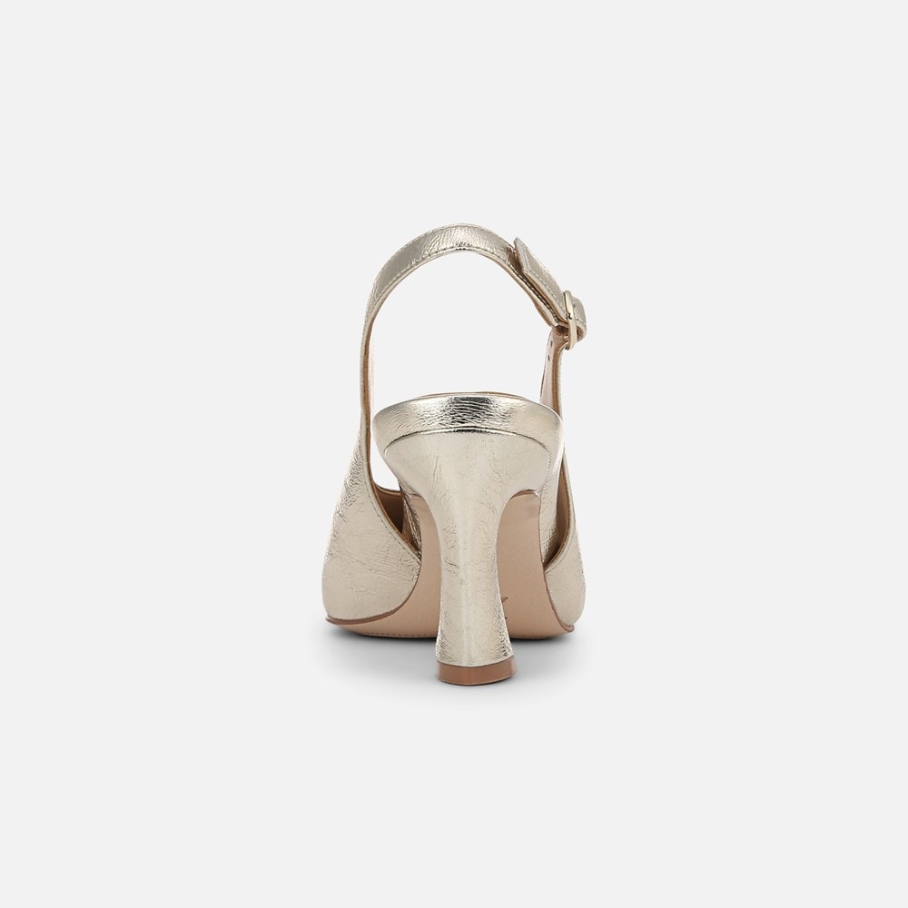 Naturalizer 27 EDIT Elaine Slingback Dress Shoe - Champagne Gold Leather Naturalizer 27 EDIT Elaine Slingback Dress Shoe - Champagne Gold Leather