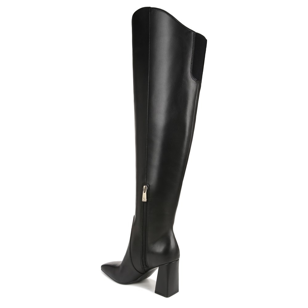 Naturalizer Lyric Over The Knee Boot - Black Leather Naturalizer Lyric Over The Knee Boot - Black Leather