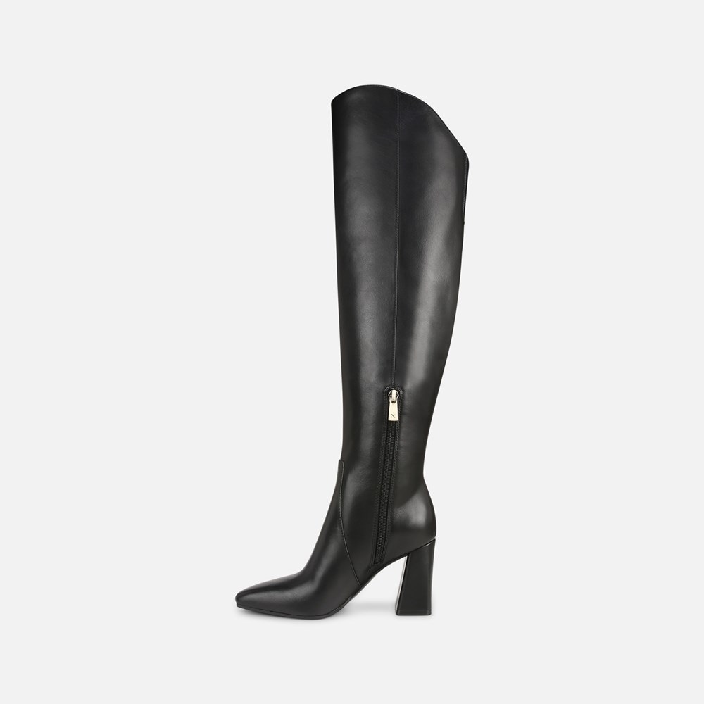 Naturalizer Lyric Over The Knee Boot - Black Leather Naturalizer Lyric Over The Knee Boot - Black Leather