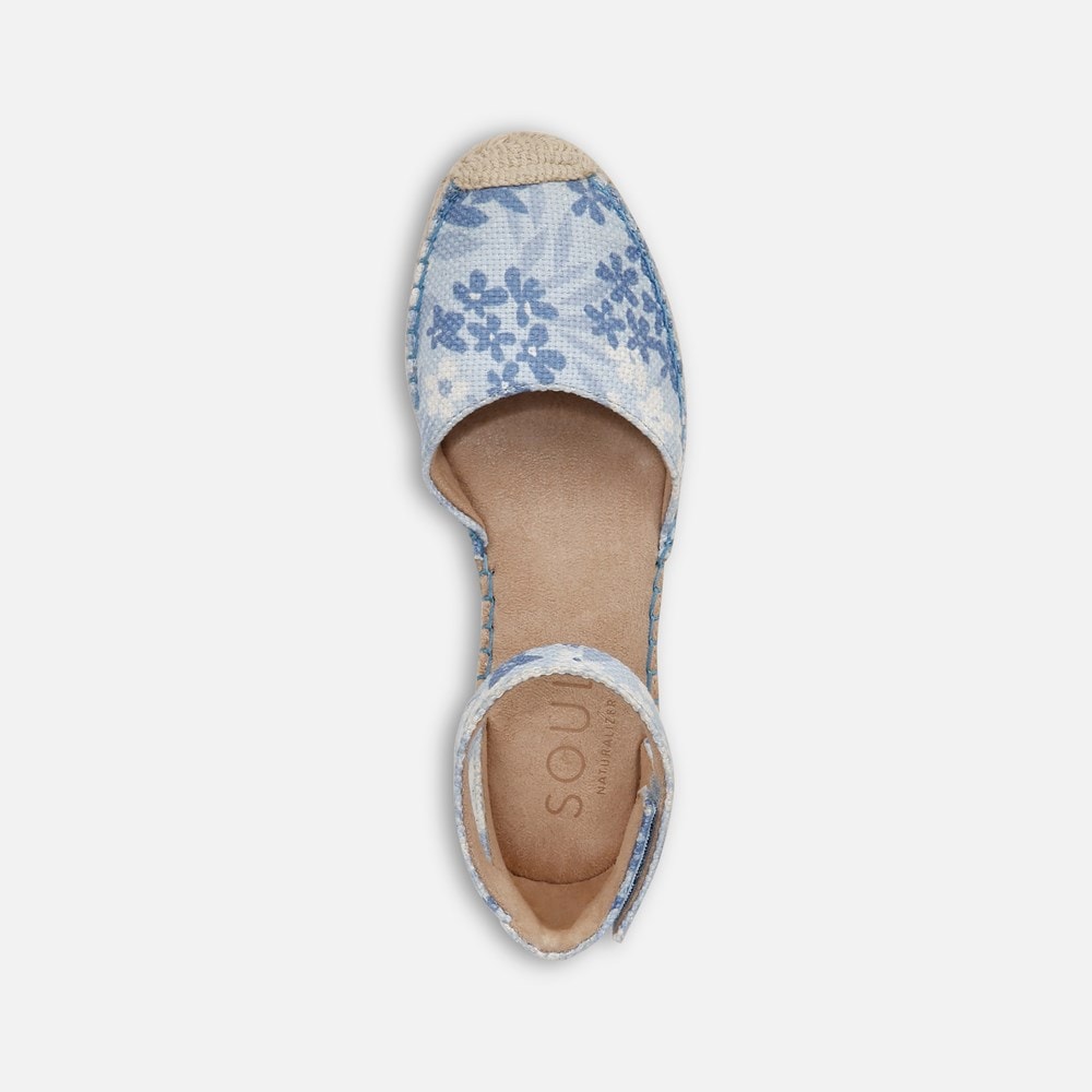 Naturalizer SOUL Wren Espadrille - Bluebell Fabric Naturalizer SOUL Wren Espadrille - Bluebell Fabric
