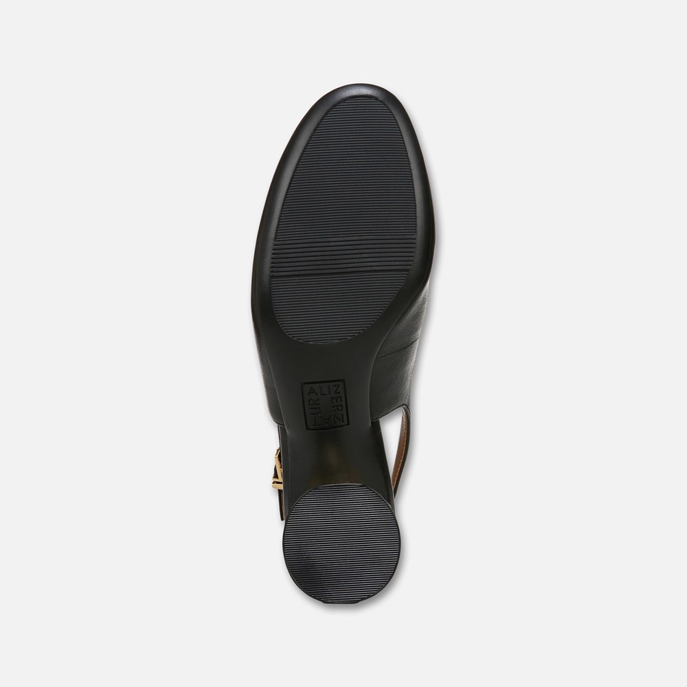 Naturalizer Lane Slingback Pump - Black Leather Naturalizer Lane Slingback Pump - Black Leather