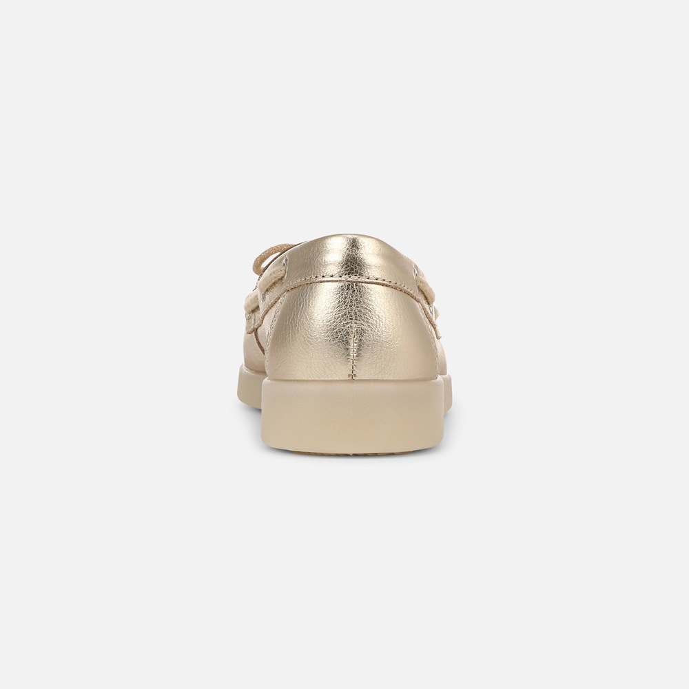 Naturalizer Keel Boat Shoe - Soft Gold Leather Naturalizer Keel Boat Shoe - Soft Gold Leather