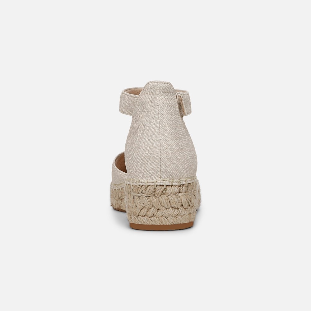 Naturalizer SOUL Wren Espadrille - Light Sand Fabric