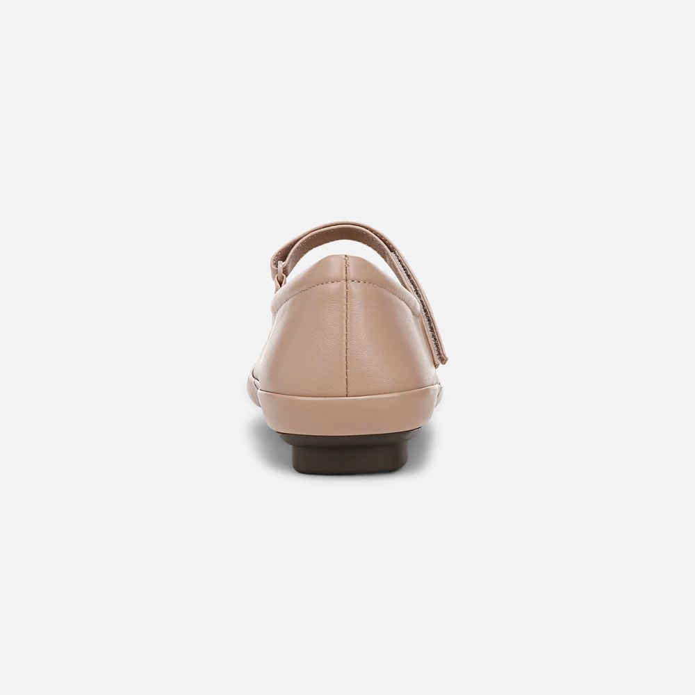 Naturalizer Behold Mary Jane Flat - Warm Taupe Leather Naturalizer Behold Mary Jane Flat - Warm Taupe Leather